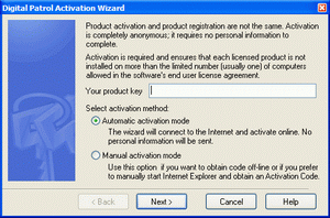 Digital Patrol activation